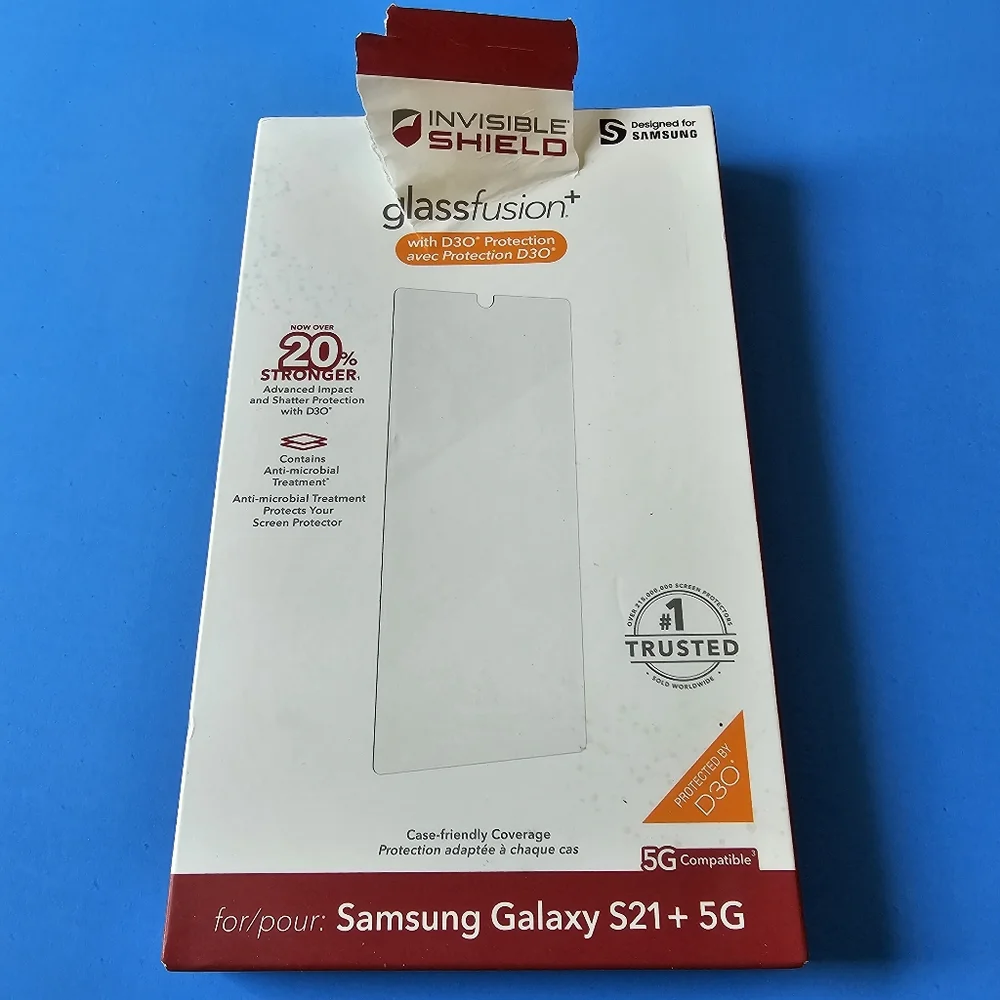 Galaxy S21+ 5G - ZAGG GLASSFUSION+ Screen Protector